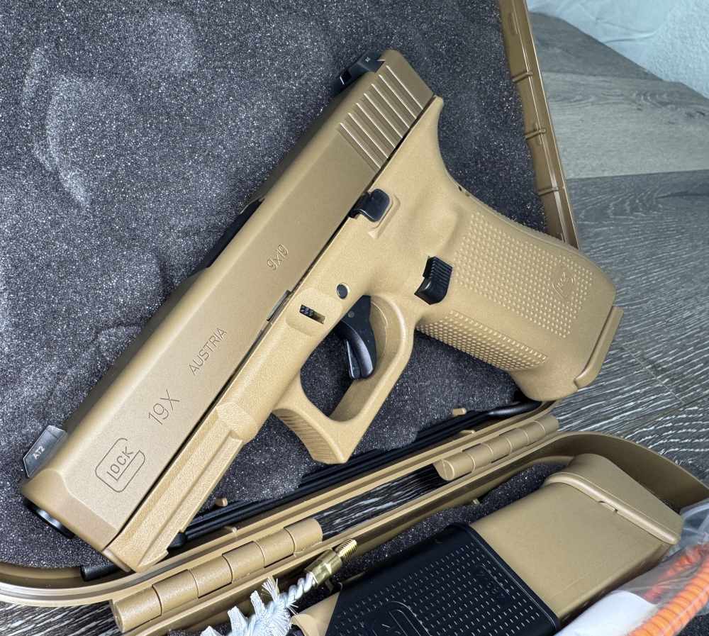 Glock 19X 9mm Tan / FDE NIB-img-2