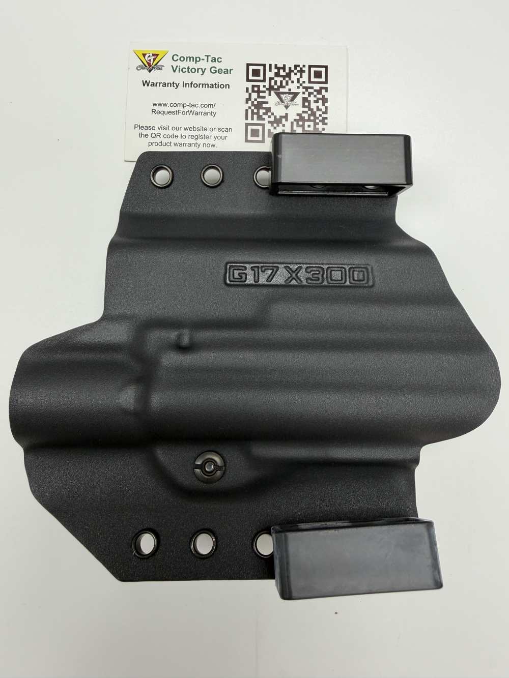 GLOCK 17 HOLSTER +X300, OWB, RIGHT HAND, 1.5'' BELT CLIP, COMP-TAC USA-img-2