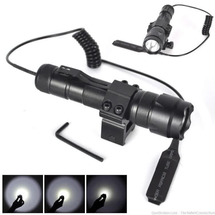 GTZ Ultrafire 2000 Lumen Tactical Light Set-HIGH QUALITY-LOW$$-img-1