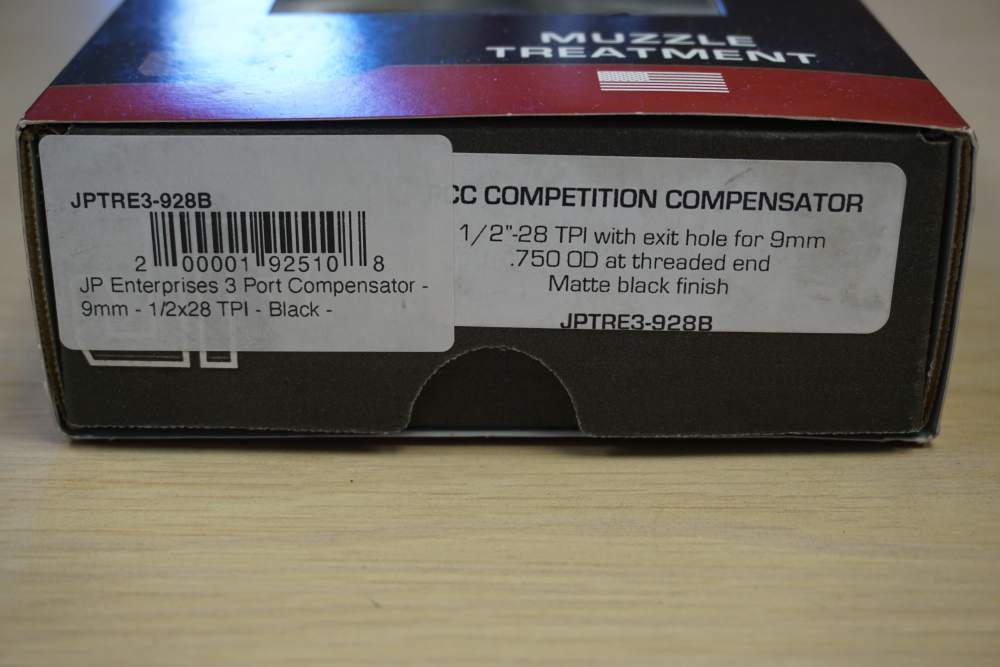 JP Enterprises 3 port 9mm compensator in 1/2x28-img-1