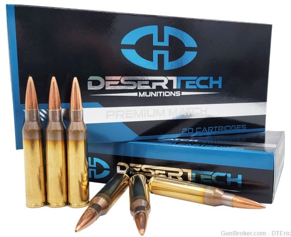 Desert Tech Munitions Premium Match 338 Lapua 300gr Scenar-img-0