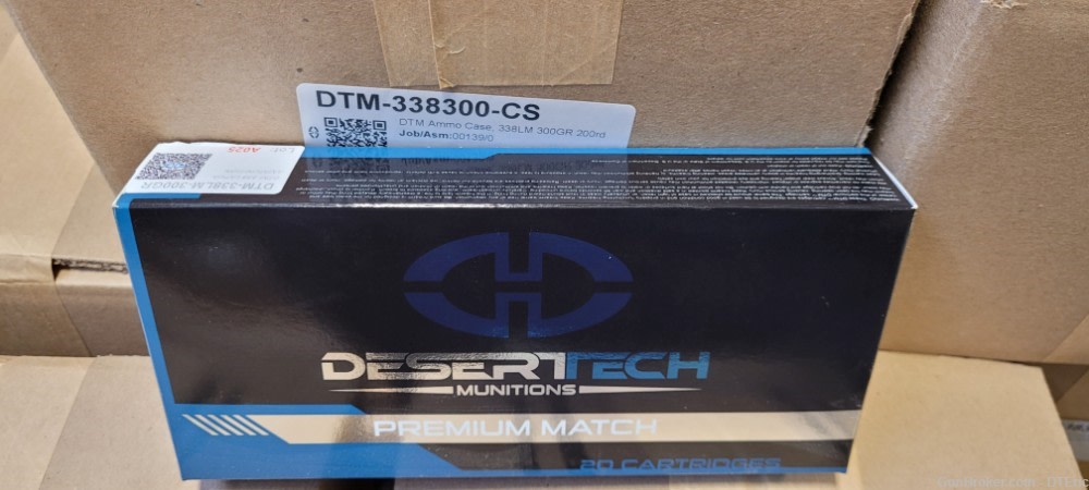 Desert Tech Munitions Premium Match 338 Lapua 300gr Scenar-img-2