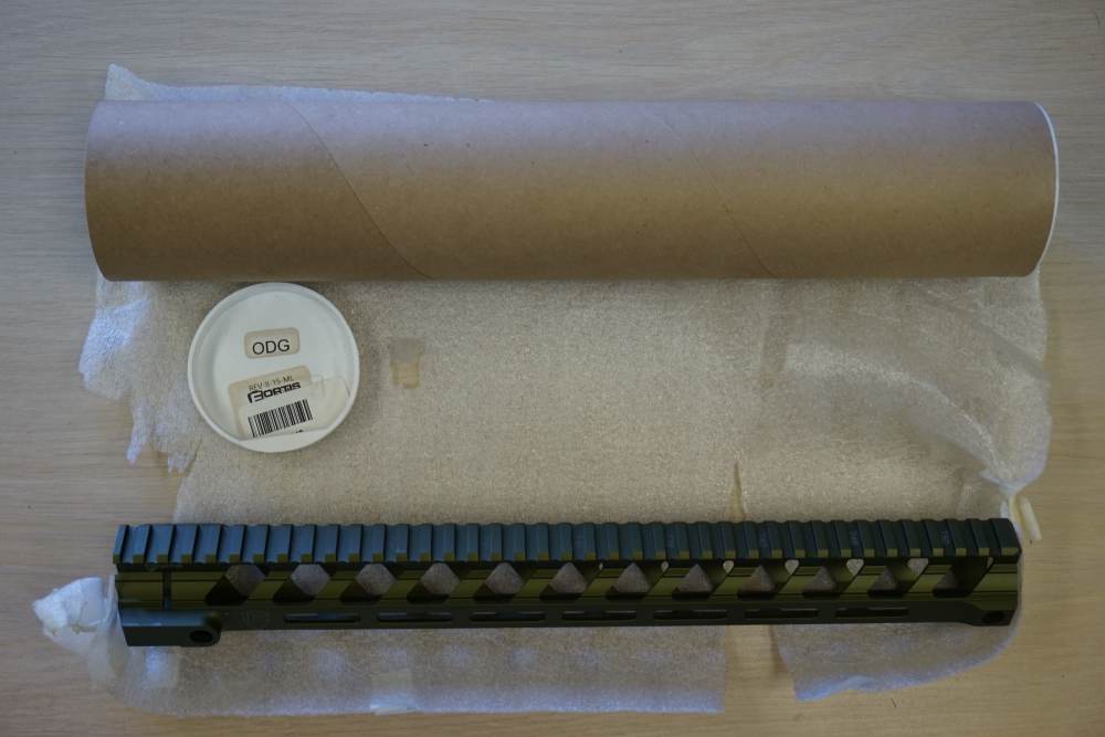  Fortis Rev II 15" AR15 handguard in ODG-img-0