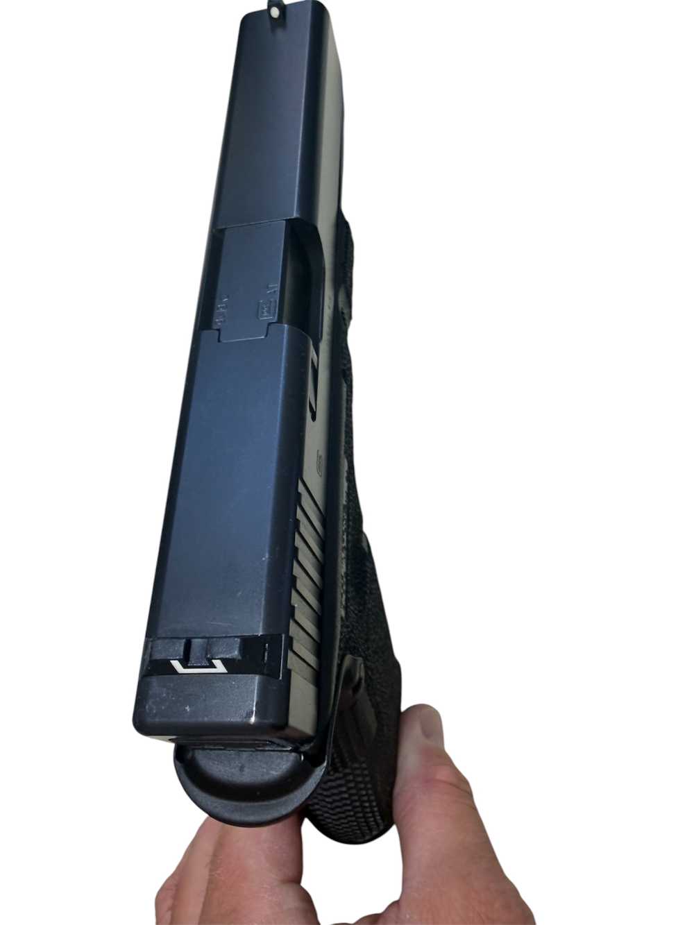 Glock 17 custom stippled frame 9mm Gen 3-img-6
