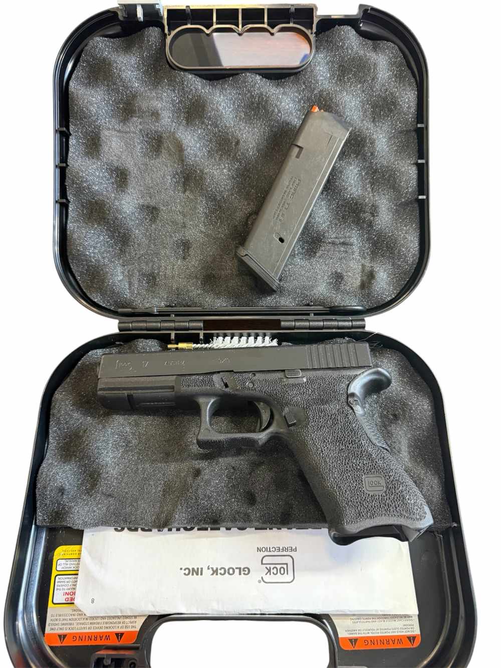 Glock 17 custom stippled frame 9mm Gen 3-img-0