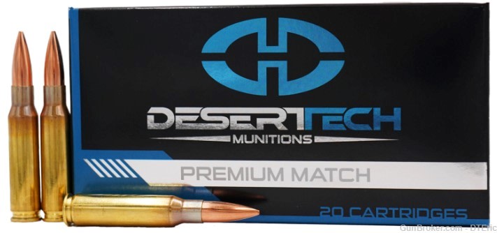Desert Tech Munitions Premium Match .308 Win Ammunition-img-0