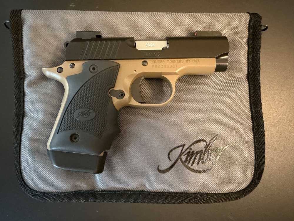 Kimber Micro 9 Desert Night 9mm Semi-Auto Pistol 7+1 Round-img-0