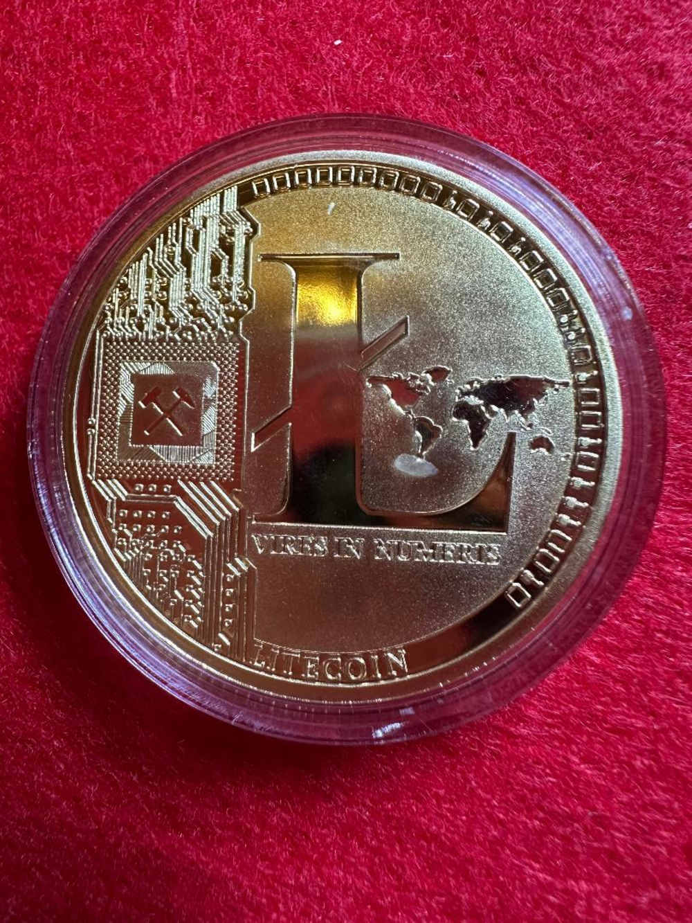 Litecoin Commemorative Souvenir Collectible Coin-img-0