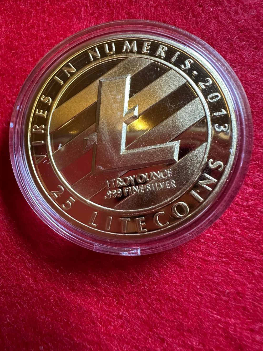 Litecoin Commemorative Souvenir Collectible Coin-img-1