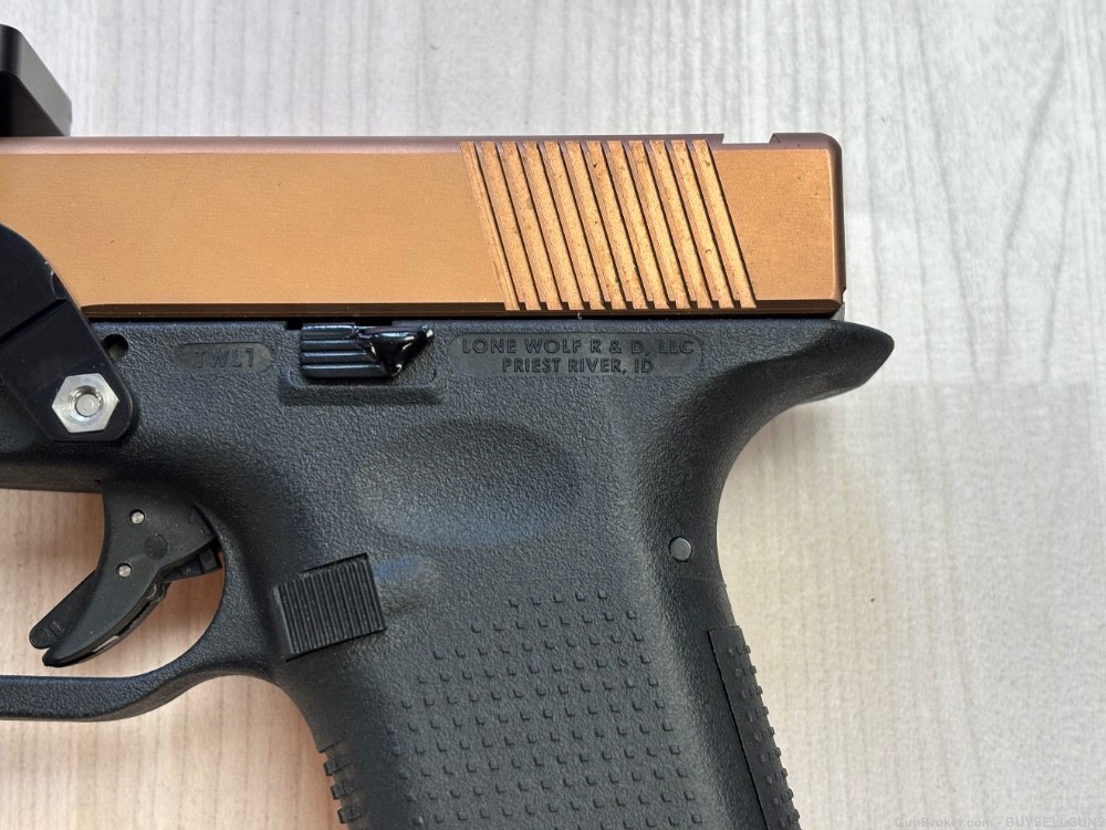 LONE WOLF CUSTOM 9 X 25 GLOCK 5 INCH. NO RESERVE!-img-16
