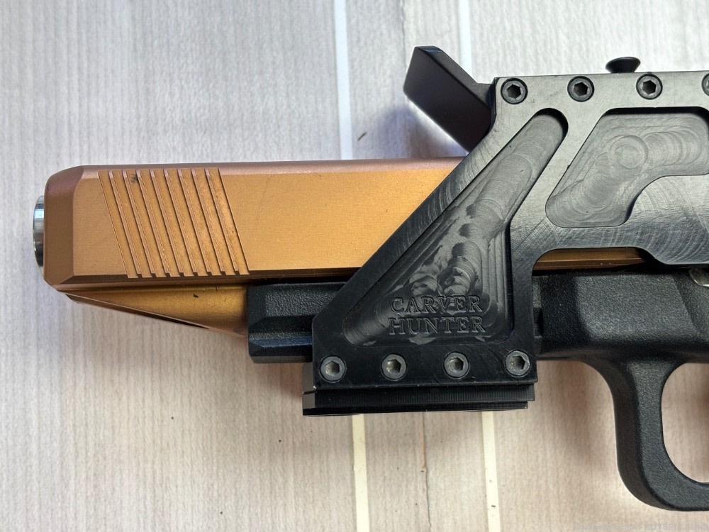 LONE WOLF CUSTOM 9 X 25 GLOCK 5 INCH. NO RESERVE!-img-14