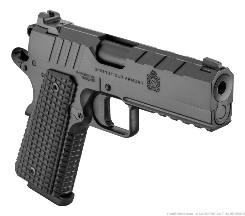SPRINGFIELD 1911 EMISSARY Handgun  Forged Frame 9mm Bull Barrel-img-4