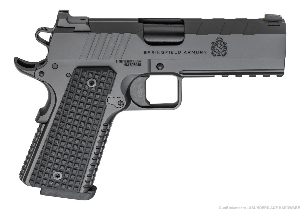 SPRINGFIELD 1911 EMISSARY Handgun  Forged Frame 9mm Bull Barrel-img-3