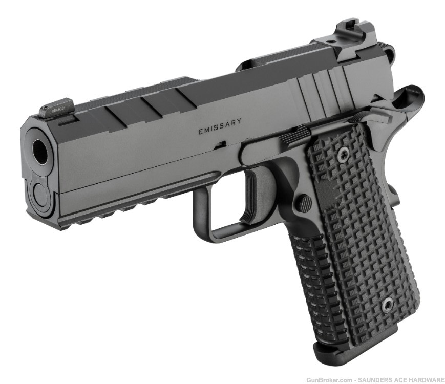 SPRINGFIELD 1911 EMISSARY Handgun  Forged Frame 9mm Bull Barrel-img-2