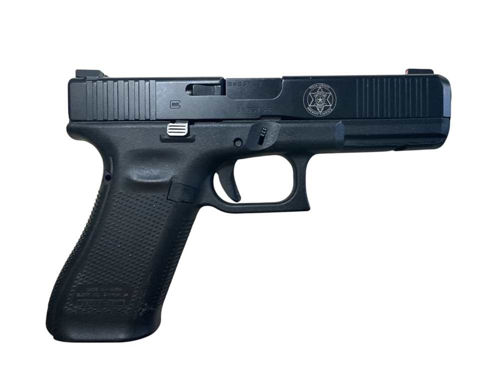 Glock 17 Austria 9mm Gen 5 Tulsa County Sheriff LE trade-in w/night sights-img-3