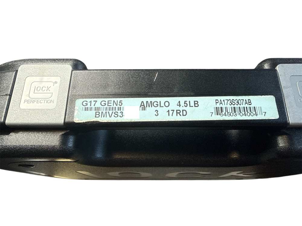 Glock 17 Austria 9mm Gen 5 Tulsa County Sheriff LE trade-in w/night sights-img-9