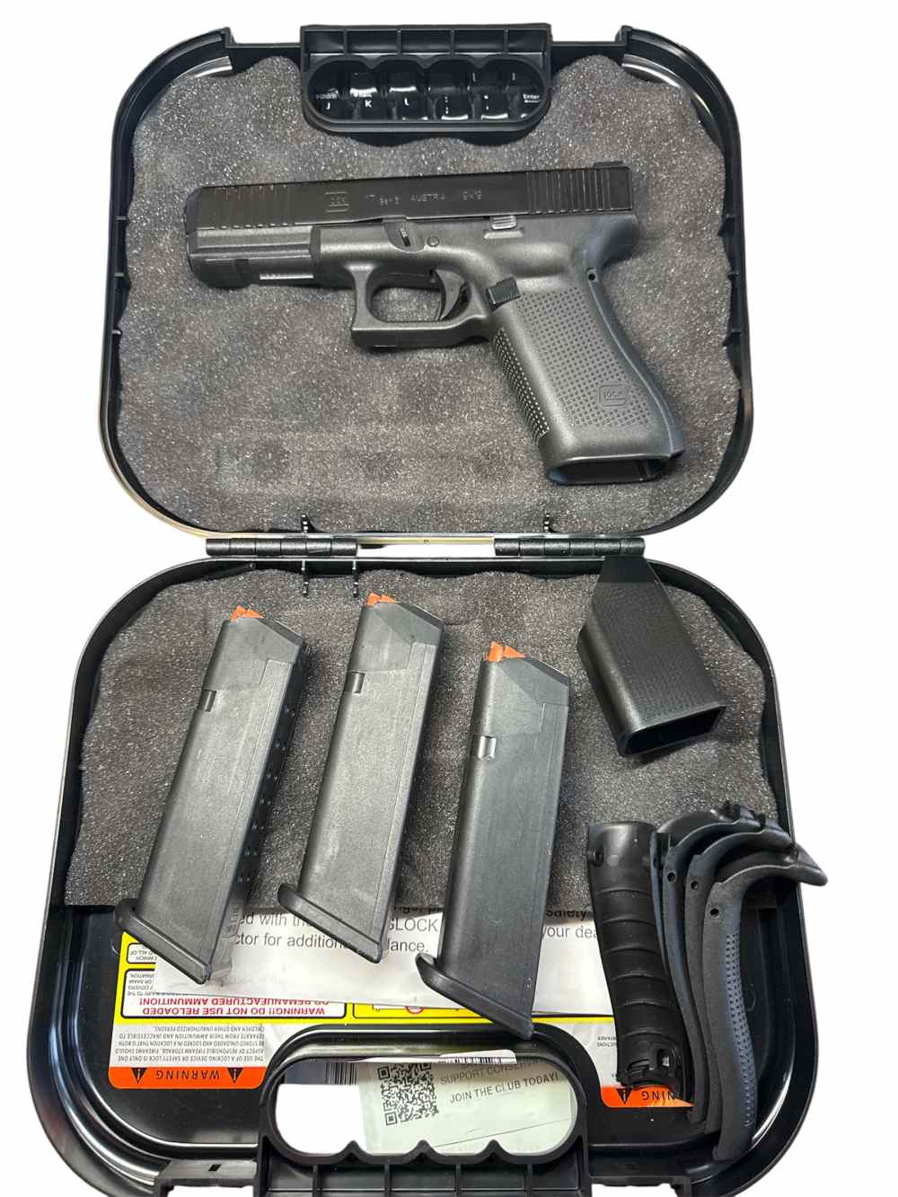 Glock 17 Austria 9mm Gen 5 Tulsa County Sheriff LE trade-in w/night sights-img-0