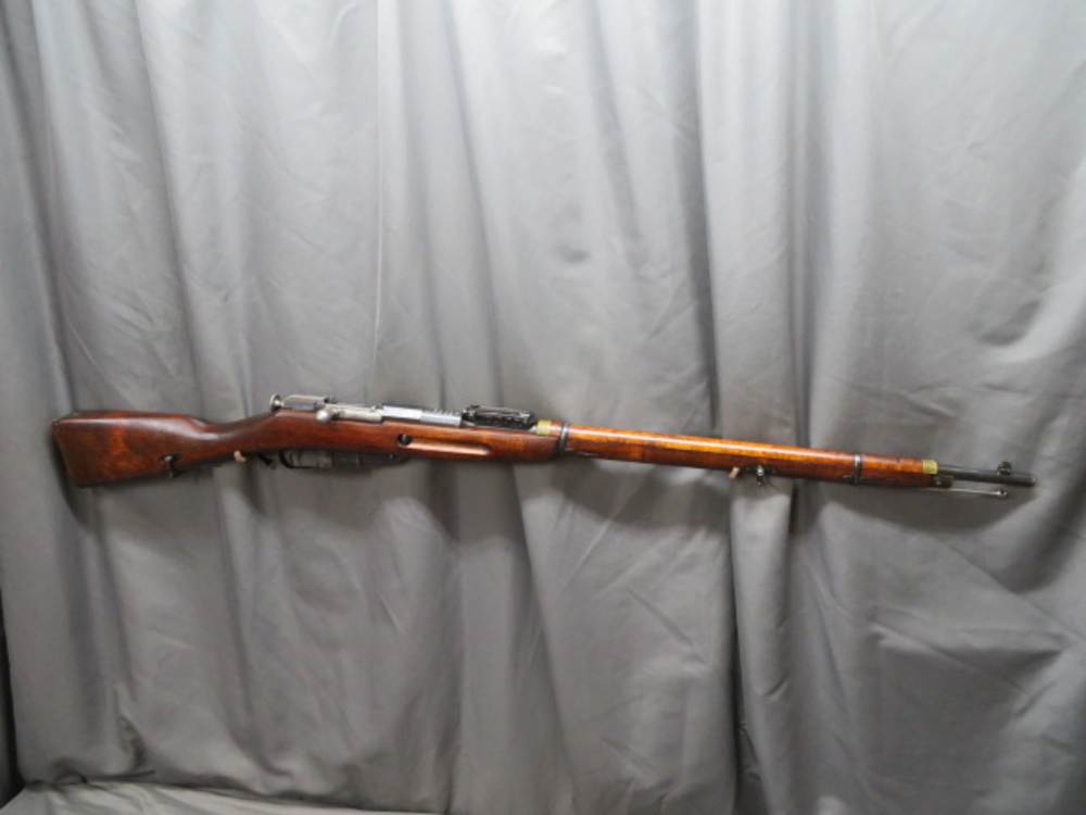 ANTIQUE RUSSIAN MODEL 1891 MOSIN NAGANT DRAGOON RIFLE-IZHEVSK 1897-img-1