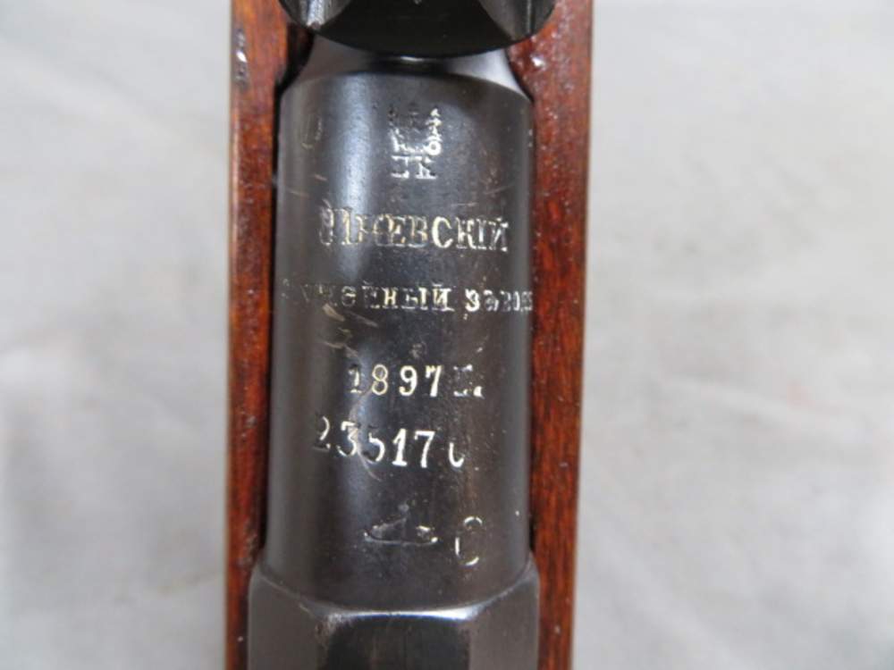 ANTIQUE RUSSIAN MODEL 1891 MOSIN NAGANT DRAGOON RIFLE-IZHEVSK 1897-img-0