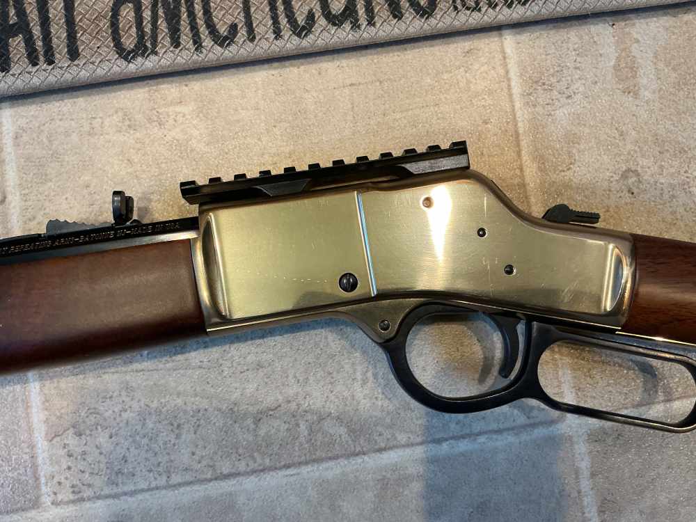 Henry Big Boy brass carbine 44 mag 20” octagon H006 as new no box-img-3