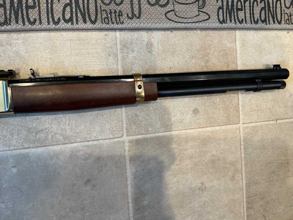 Henry Big Boy brass carbine 44 mag 20” octagon H006 as new no box-img-6