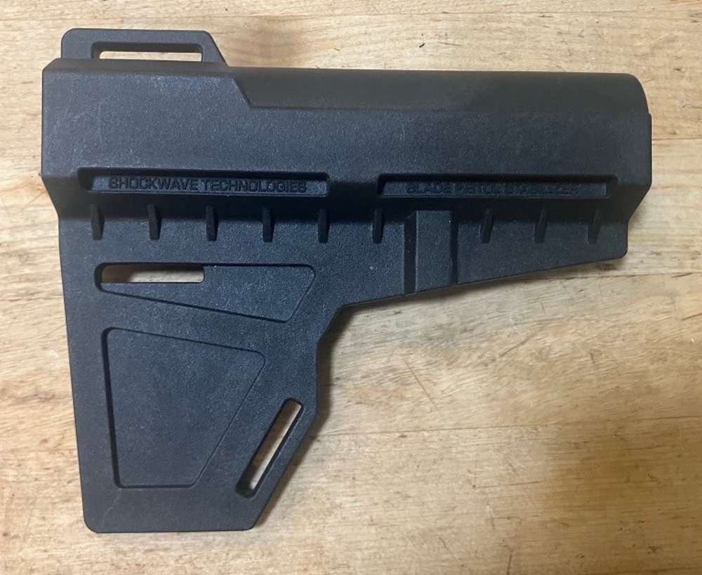 KAK Industry AR-15 M16 M4 Shockwave Blade Pistol Brace-img-0