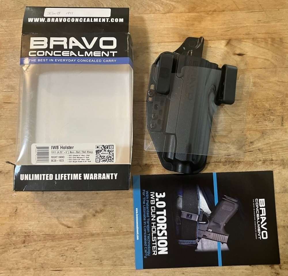 Bravo Concealment BC20-1023 IWB Holster for M1911 – M1911a1 Pistols-img-2