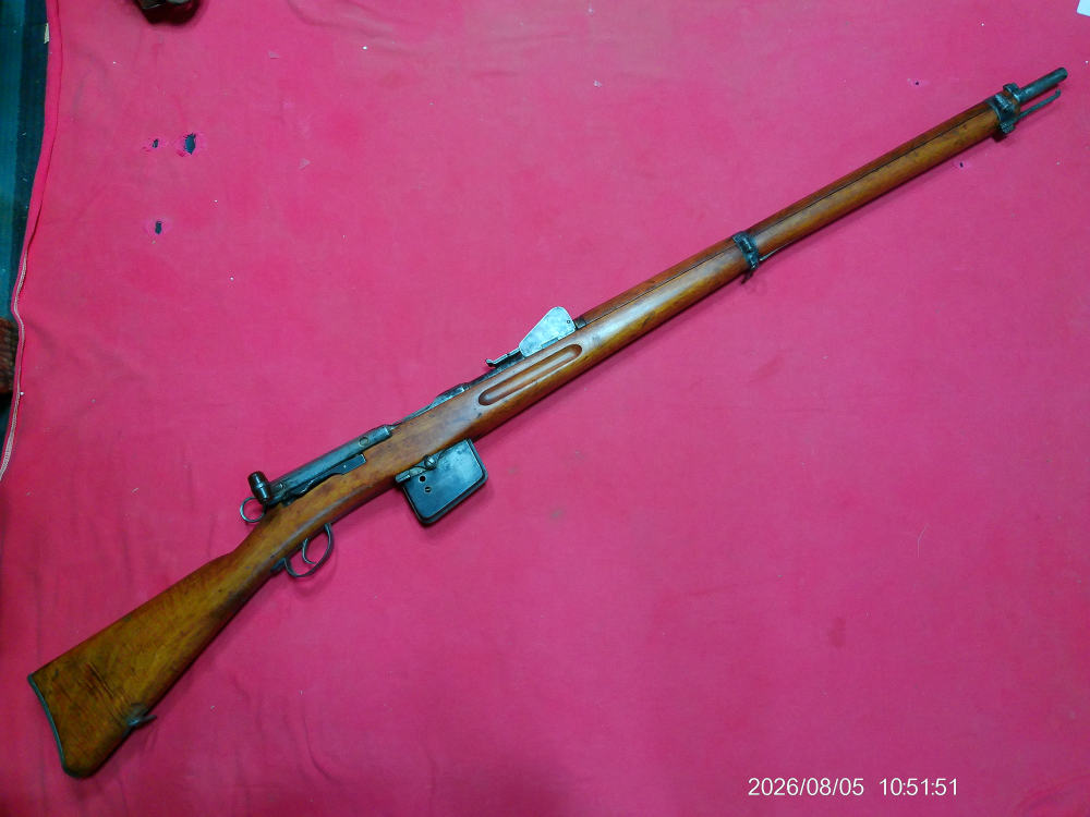 SWISS SCHMIDT RUBIN1889 LG 1st year GOOD CONDITION #113116 -img-0