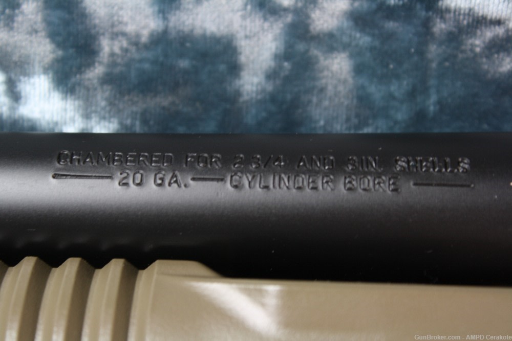 NEW Mossberg 590 Shockwave 20 Gauge Cerakote Elite-200 FDE Two Tone-img-14