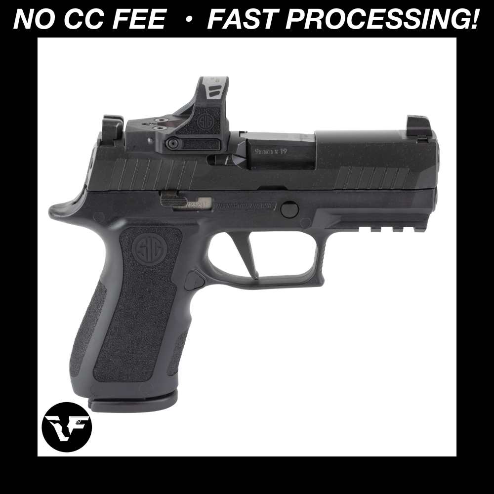 SIG SAUER P320 X-Compact 9mm Romeo-RS Pro Included - 2 Mags - 15rd - NEW-img-0