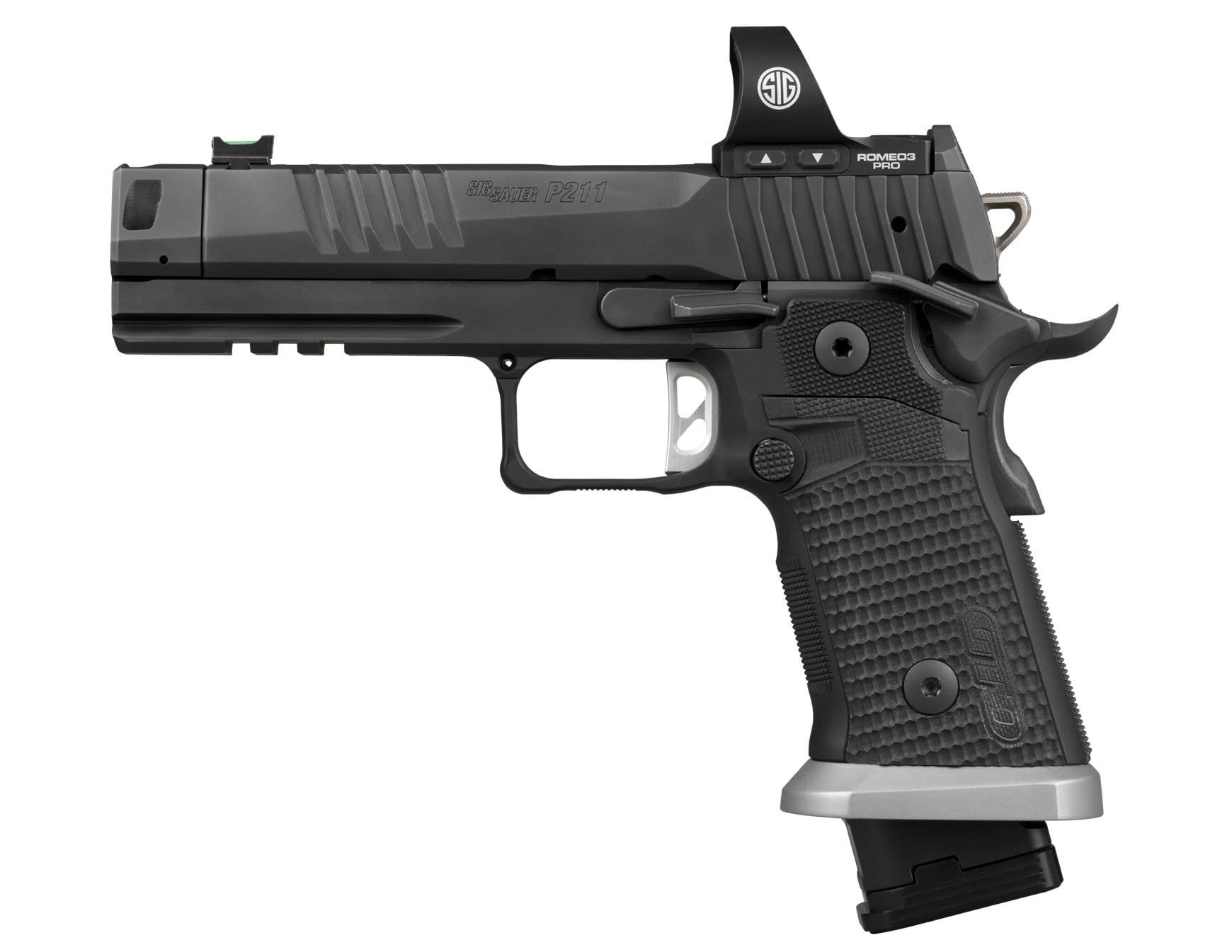 SIG SAUER P211-GTO RXSL 9mm Includes Mounted ROMEO3 PRO - 21rd - NEW-img-1