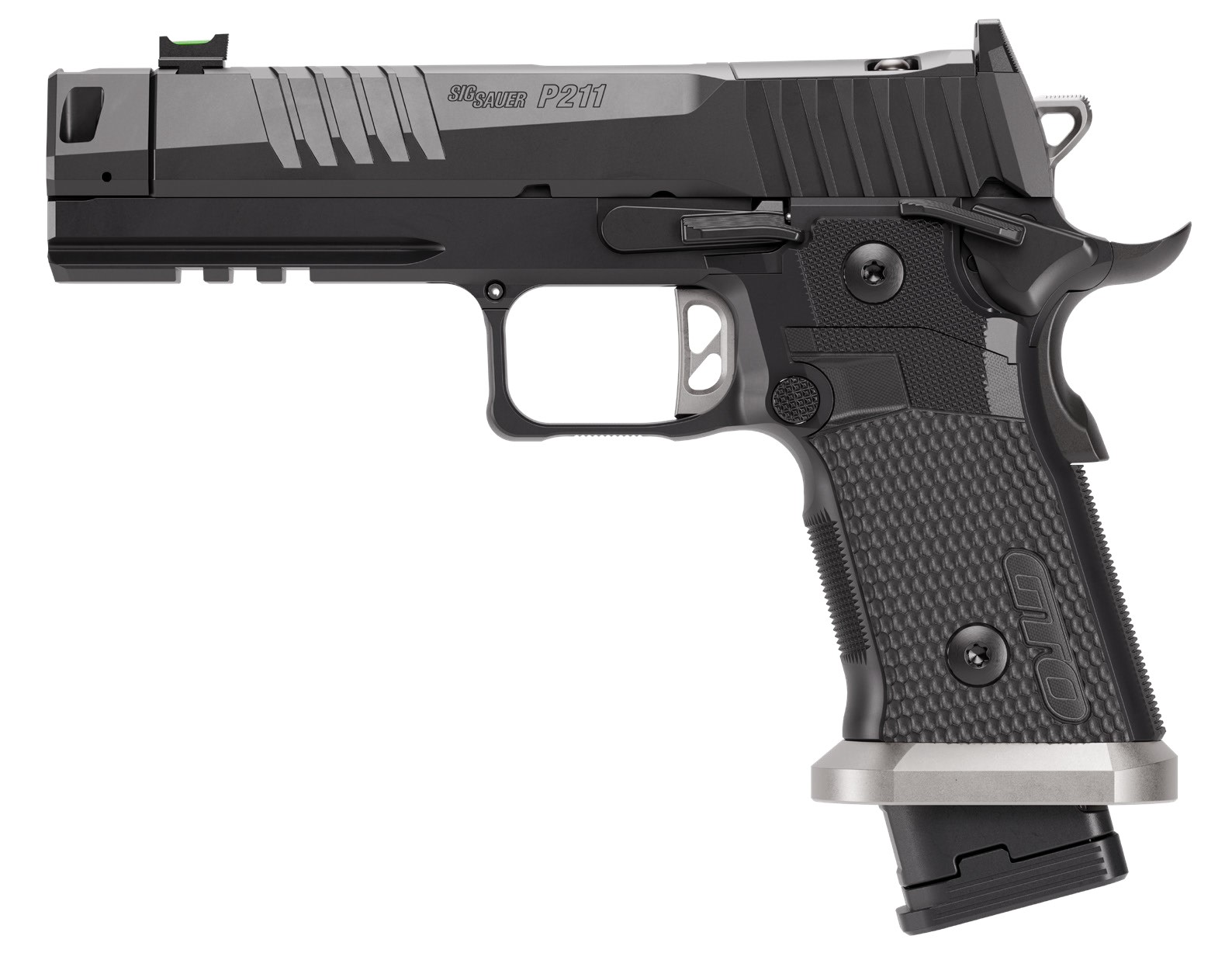 SIG SAUER P211-GTO 9mm Optics Ready - Mach30 Compensator - 4 Mags - NEW-img-1