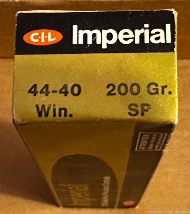 20 rounds of Imperial 44-40 Win 44 WCF 200 grain SP brass cased ammo-img-0