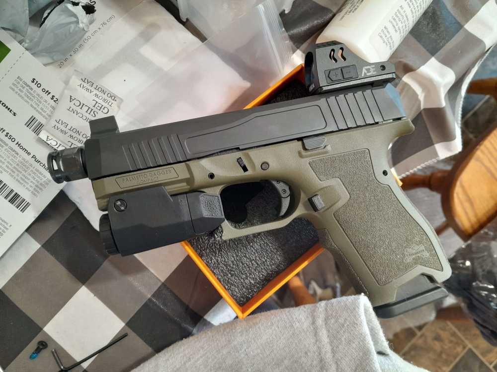 Ade RD3-029 Red Dot + Optic Mount Plate for "Non Optic Ready" HK VP9 Pistol-img-4