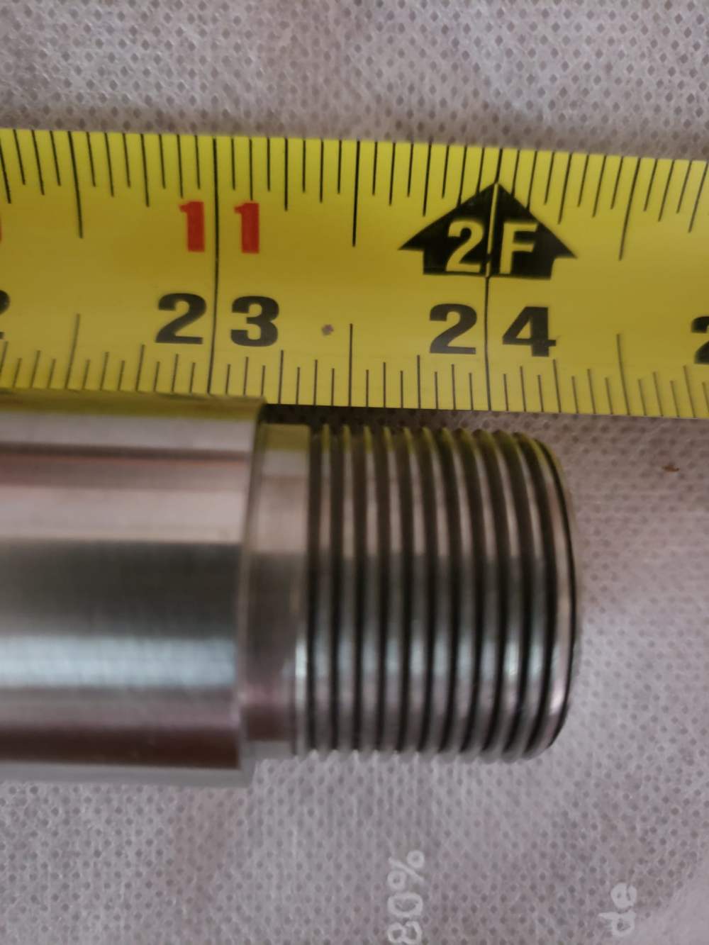 24" Stainless 6mm BR Rifle Barrel - Like New-img-8