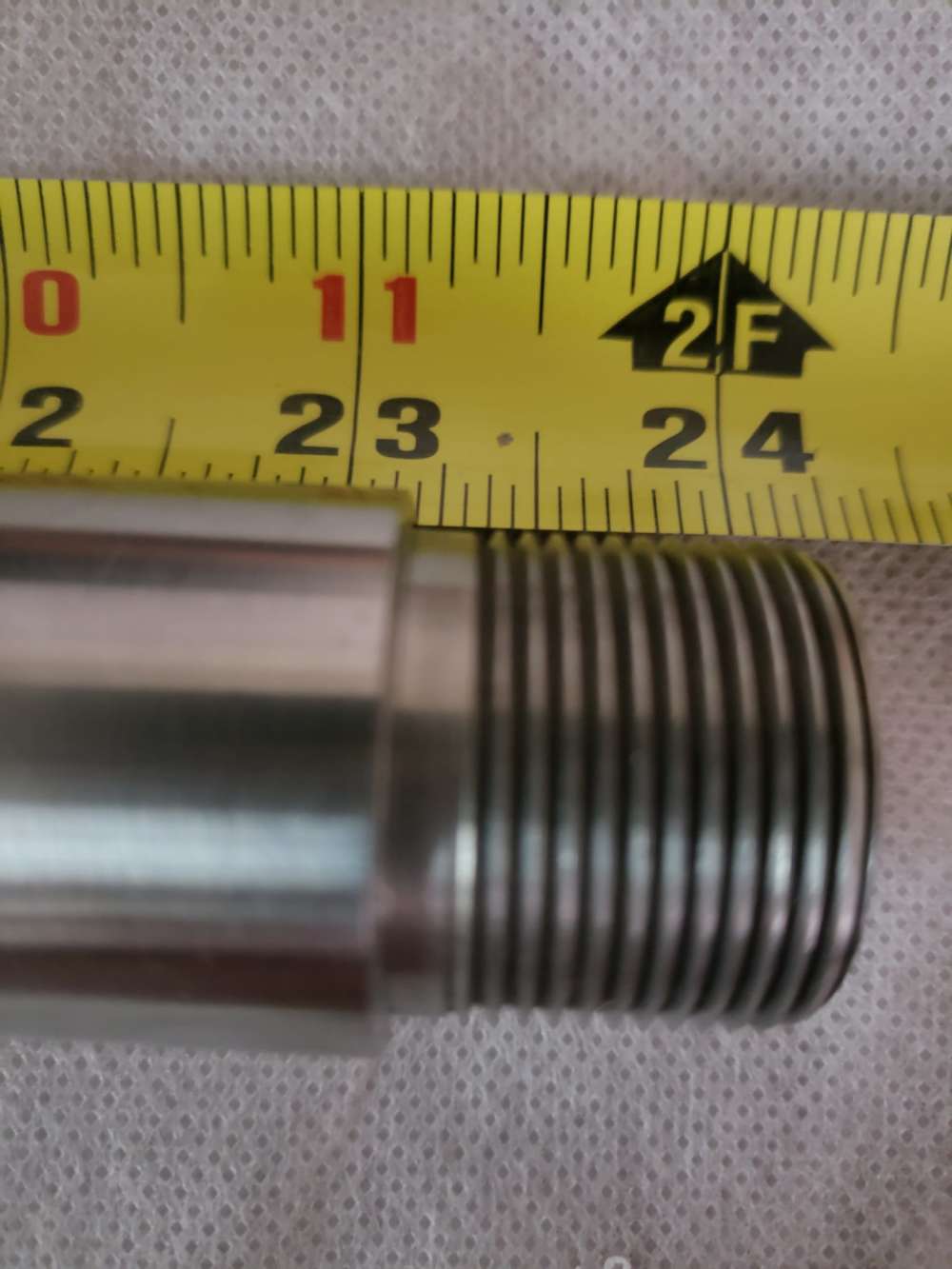 24" Stainless 6mm BR Rifle Barrel - Like New-img-7