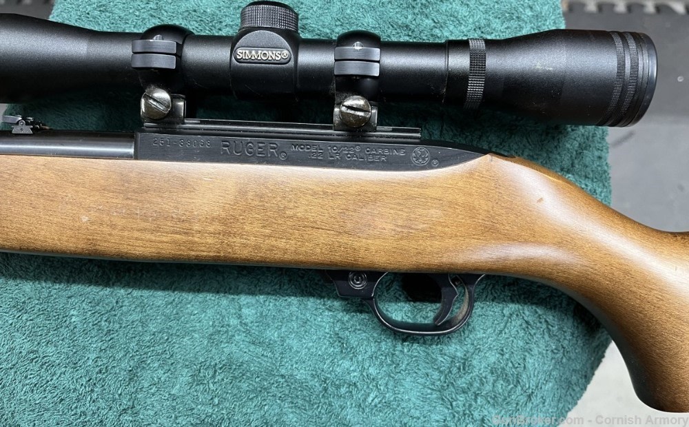 2000 Ruger 10/22 Carbine with scope, 25 round mag  p/n 01103 1103-img-11
