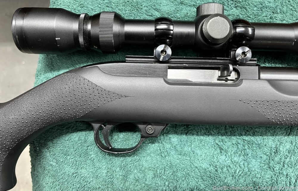 1993 Ruger 10/22 Carbine with scope, Hogue stock p/n 01103 1103-img-14