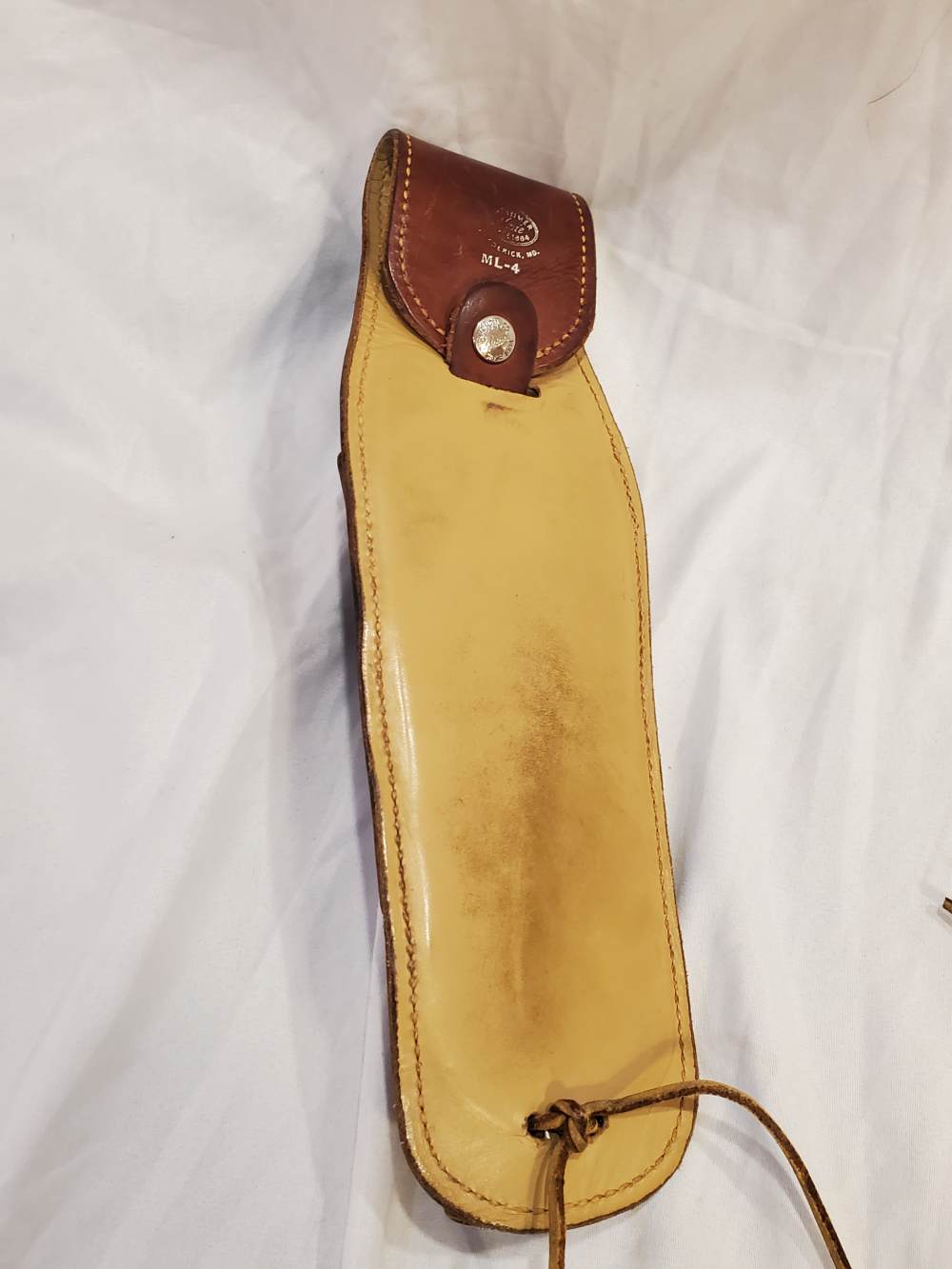 Bucheimer ML-4 Leather Holster for Colt SAA or Ruger Blackhawk 7.5 Inch-img-5