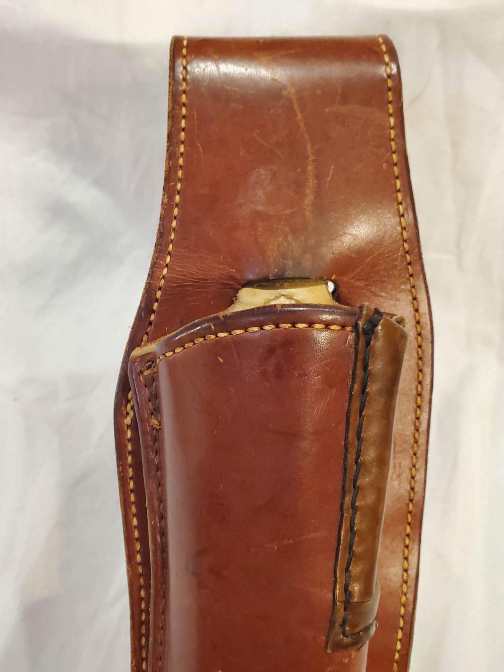 Bucheimer ML-4 Leather Holster for Colt SAA or Ruger Blackhawk 7.5 Inch-img-3