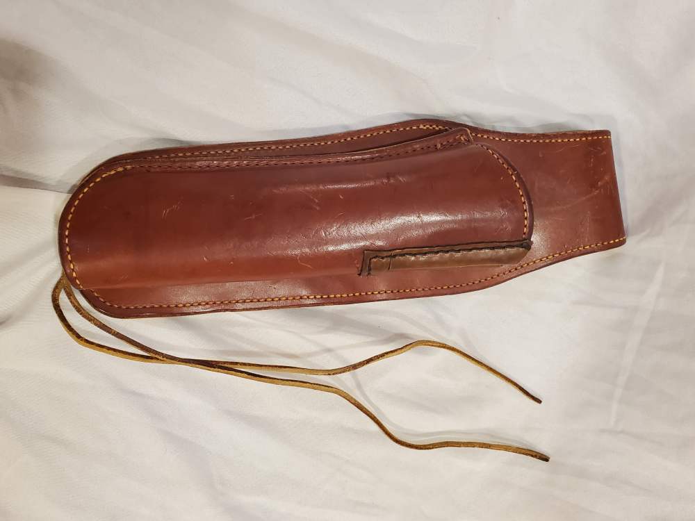 Bucheimer ML-4 Leather Holster for Colt SAA or Ruger Blackhawk 7.5 Inch-img-0