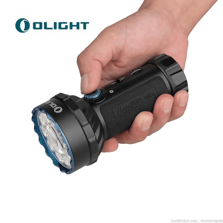 Olight Marauder Mini Powerful LED Flashlight, FREE SHIPPING, SHOOTERSGATE-img-4