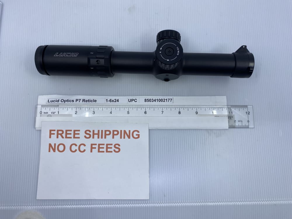 FACTORY NEW Lucid Optics P7 Reticle 1-6x24 UPC 850341002177-img-1