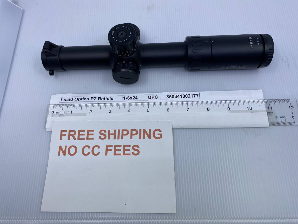 FACTORY NEW Lucid Optics P7 Reticle 1-6x24 UPC 850341002177-img-2