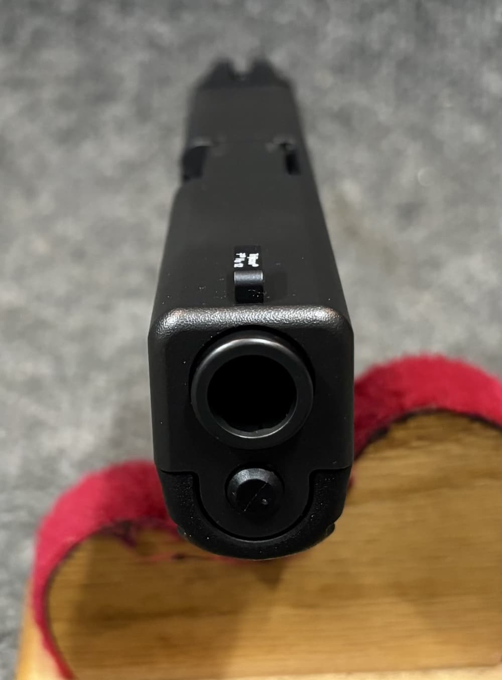 Glock 23 G23 40 S&W mint low miles night sights two mags case-img-8