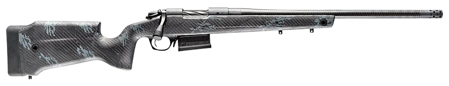 Bergara Rifles B-14 Crest 22-250 Rem 5+1 20 Sniper Gray Cerakote #5 Contour-img-0