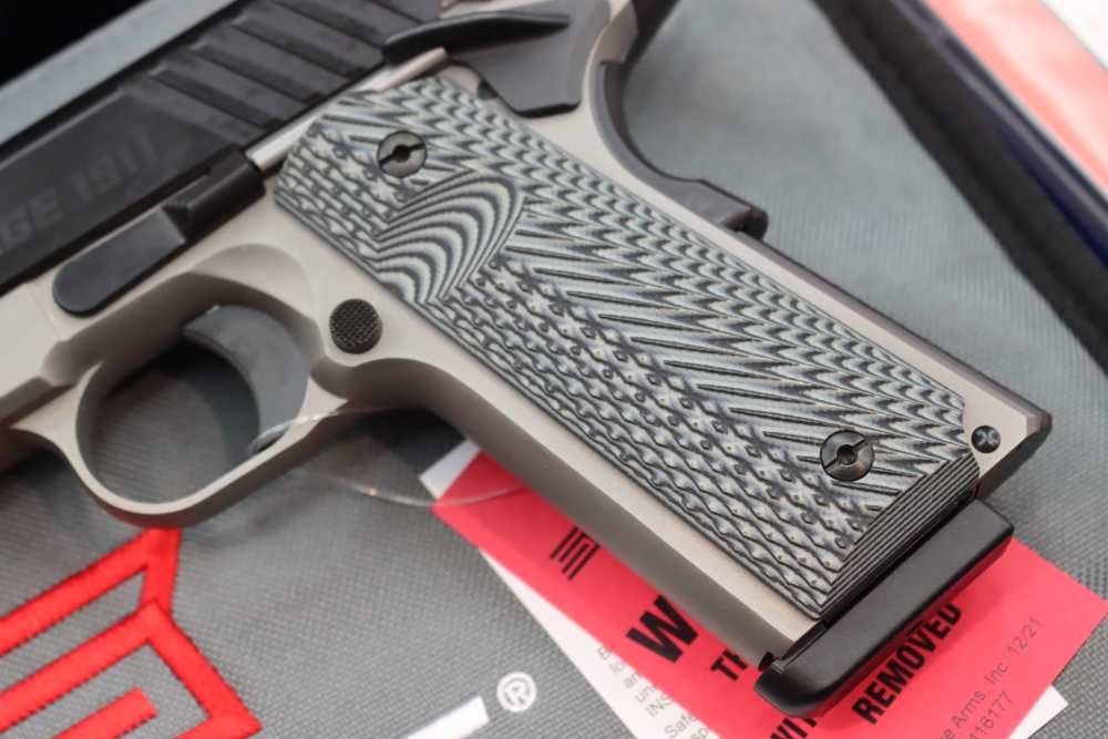 Savage Arms Model 1911 Pistol 45ACP 2-TONE 5" Ambi MS RAIL GUN Night Sight-img-6