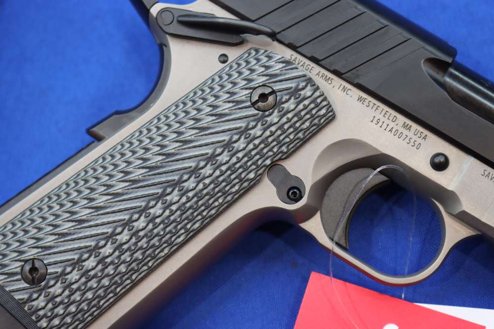 Savage Arms Model 1911 Pistol 45ACP 2-TONE 5" Ambi MS RAIL GUN Night Sight-img-13