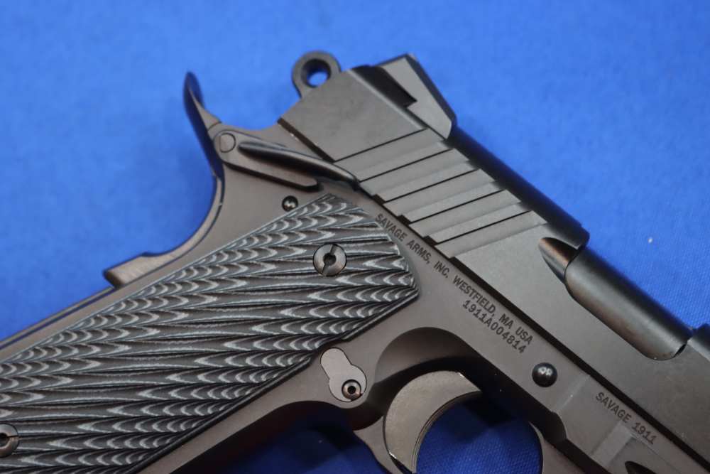 Savage Arms Model 1911 Pistol 45ACP BLK 5" Ambi Safety RAIL GUN Night Sight-img-13