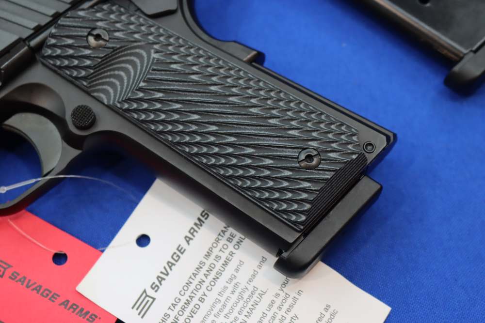 Savage Arms Model 1911 Pistol 45ACP BLK 5" Ambi Safety RAIL GUN Night Sight-img-8